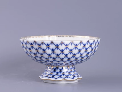 Ваза для конфет Тюльпан Кобальтовая сетка арт. 80.04258.00.1, 