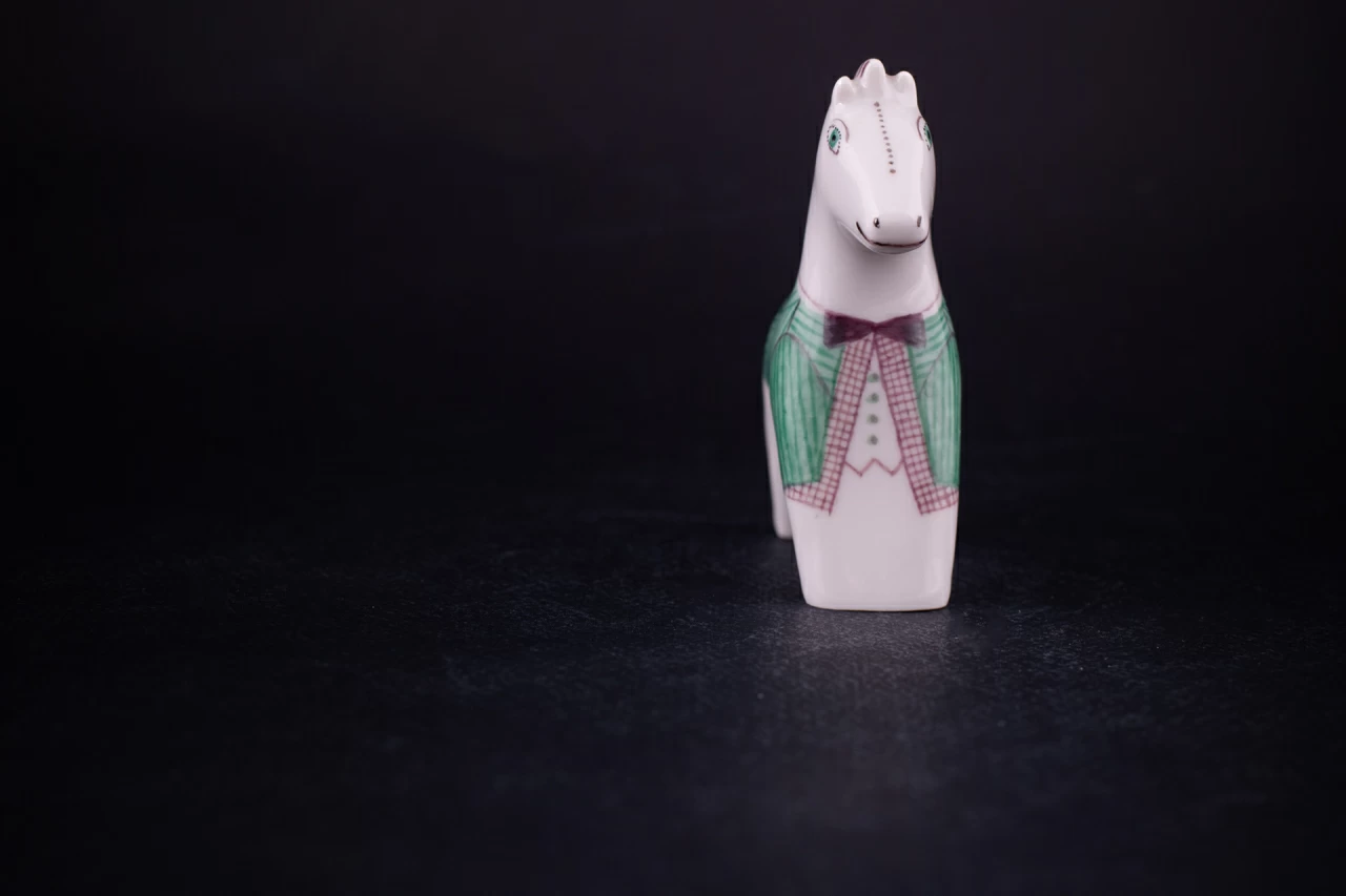 Скульптура Лошадь, Конь в пальто арт 62.07254.00.1, 