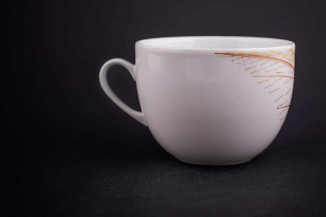 Чашка для бульона, рисунок Сентябрь, форма Молодежная, арт 70.02006.00.1,  Чашка для бульона, рисунок Сентябрь, форма Молодежная, арт 70.02006.00.1,