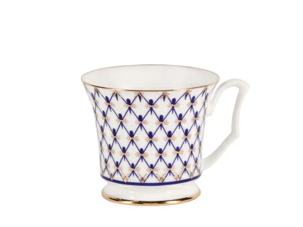 Сервиз кофейный форма Юлия рисунок Кобальтовая сетка, 6 персон 15 предметов, арт. 81.19482.00.1, 