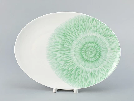 Блюдо овальное 290х210 мм форма Восточная рисунок Aloha Lagoon, арт. 80.40052.00.1 Блюдо овальное 290х210 мм форма Восточная рисунок Aloha Lagoon, арт. 80.40052.00.1