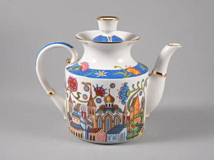 Сервиз чайный форма Банкетная рисунок Чудоград 6 персон 14 предметов арт. 81.29156.00.1, 