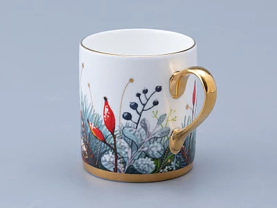 Чашка с блюдцем кофейная 115 мл, форма Идиллия, рисунок Календа, арт 81.34480.00.1 Чашка с блюдцем кофейная 115 мл, форма Идиллия, рисунок Календа, арт 81.34480.00.1