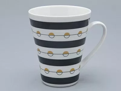 Бокал форма Колокол рисунок Балтийский берег 3, арт 80.45176.00.1