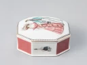 Туалетная коробочка форма Граненая, рисунок Modes de Paris, арт. 81.26464.00.1, 