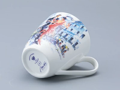 Бокал форма Вариации 450 мл рисунок Шпильки на Невском, арт 80.01242.00.1