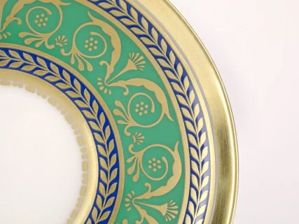 Чашка с блюдцем чайная 240 мл форма Александрия рисунок Золотой 52  арт. 81.19203.00.1, 