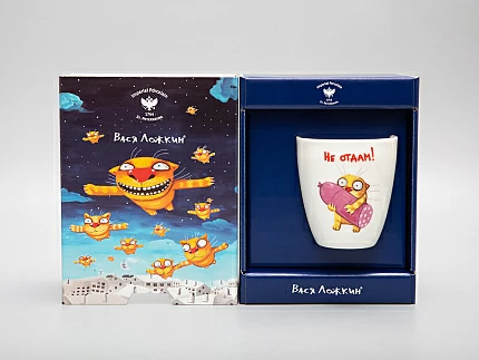 Бокал в подарочной упаковке, форма Вариации, Вася Ложкин. Не отдам, арт. 81.29343.00.1 Бокал в подарочной упаковке, форма Вариации, Вася Ложкин. Не отдам, арт. 81.29343.00.1