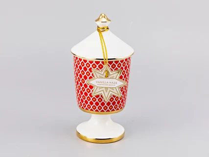 Подарочный Набор Свеча ароматическая рисунок Скарлетт 2 аромат Ванильная дымка, арт. 81.30078.00.1, 