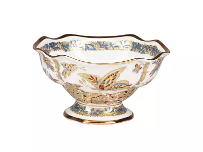 Сервиз чайный форма Наташа рисунок Фантастические бабочки 6 персон 30 предметов арт. 81.15141.00.1