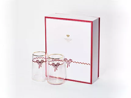 Набор из 2-х стаканов 500 мл, в подарочной упаковке, рисунок Календа, арт 14.11463.07
