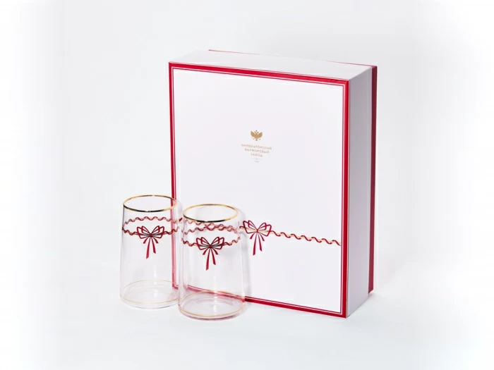 Набор из 2-х стаканов 500 мл, в подарочной упаковке, рисунок Календа, арт 14.11463.07, 