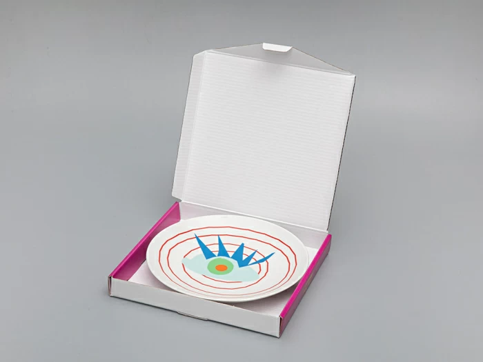 Декоративная тарелка в подарочной упаковке 195 мм, форма Эллипс рисунок Target eye 6, арт. 81.29508.00.1, 