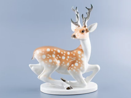Скульптура Лань с рогами арт. 82.00993.00.1, 