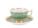 Чашка с блюдцем чайная 240 мл форма Александрия рисунок Золотой 52  арт. 81.19203.00.1, 
