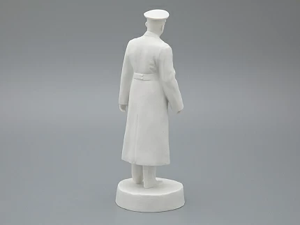 Скульптура Генералиссимус Сталин И.В., в подарочной упаковке, Белый бисквит, арт. 81.33452.00.1