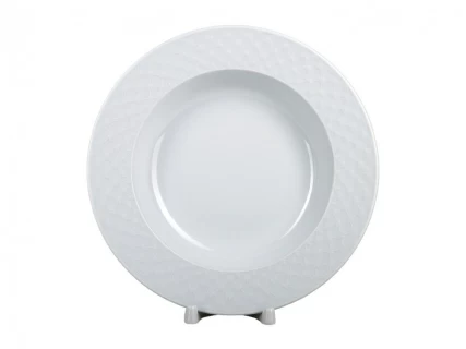 Тарелка глубокая 225 форма Европейская-2 рисунок Сетка Омега арт. 80.87672.00.1, 