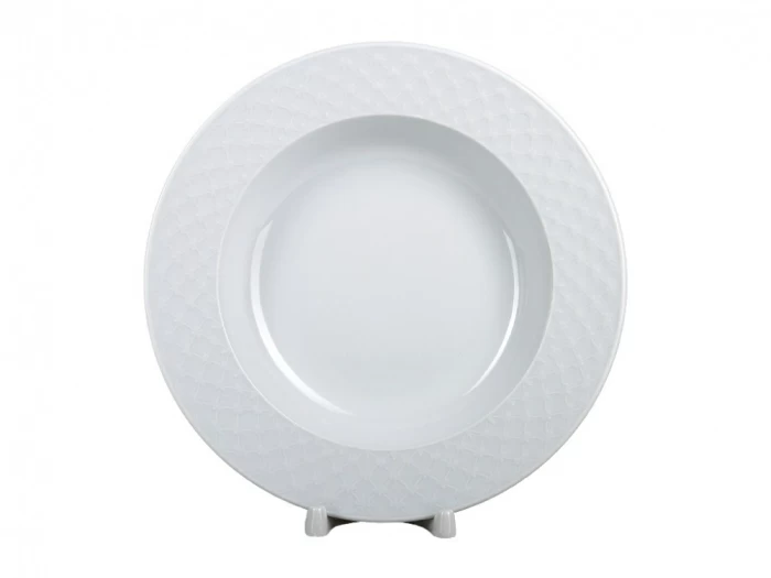Тарелка глубокая 225 форма Европейская-2 рисунок Сетка Омега арт. 80.87672.00.1, 