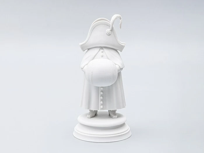 Скульптура Третий гость Белый арт. 82.64918.00.1, 