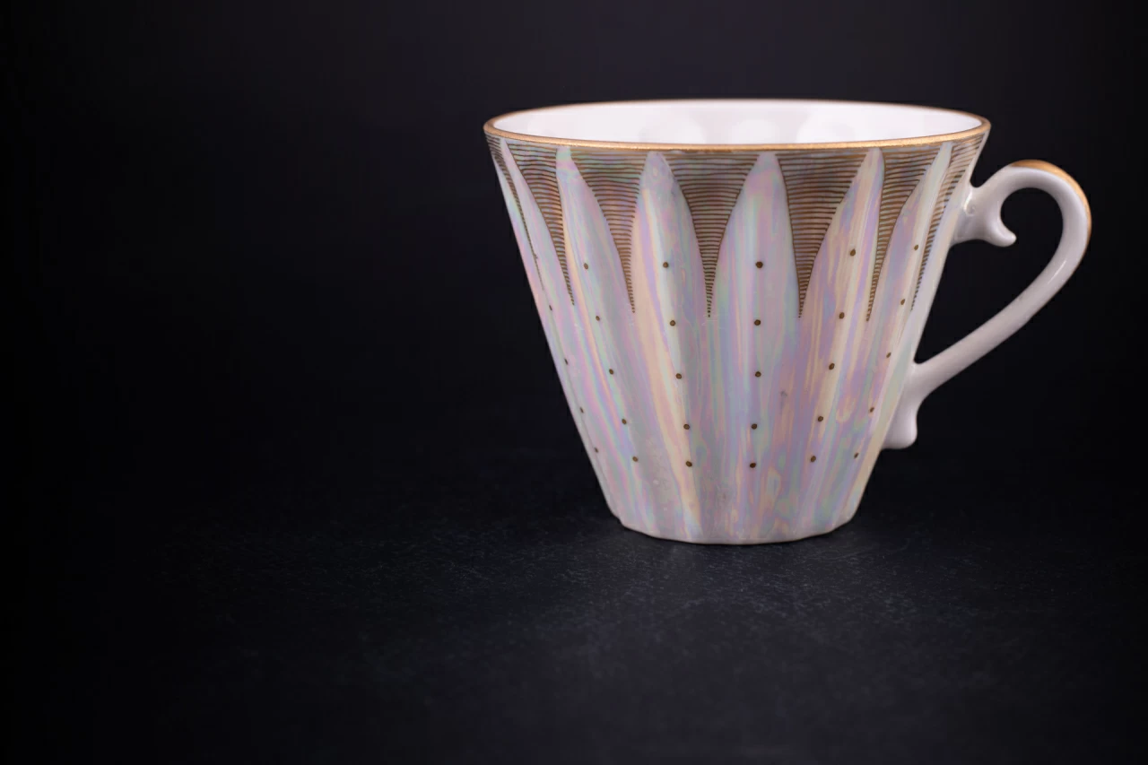 Чашка с блюдцем Дюймовочка, форма Лучистая, арт 70.02735.00.1, 