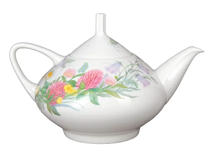 Сервиз чайный форма Купольная рисунок Полевые цветы, 6 персон 14 предметов, арт. 81.23109.00.1