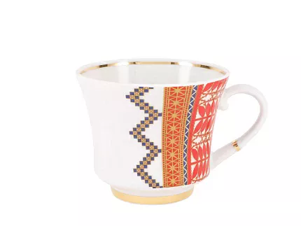 Чашка с блюдцем чайная 220 мл форма Банкетная рисунок Разгуляй арт. 81.28338.00.1