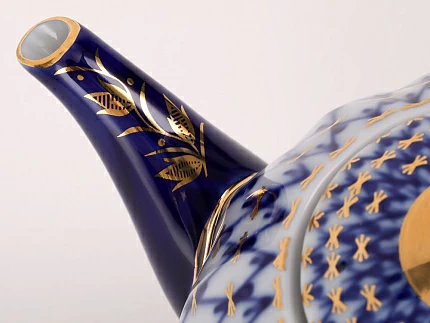 Чайник заварочный Тюльпан Кобальтовая сетка 600 мл арт. 80.00231.00.1