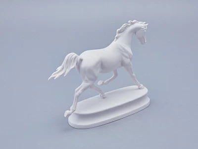 Скульптура в подарочной упаковке, форма Конь Арабской породы, рисунок Белый арт. 81.18628.00.1
