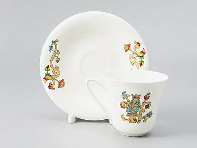 Сервиз чайный форма Сад рисунок Русские сказки, 6 персон 15 предметов, арт. 81.28417.00.1