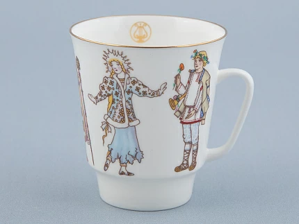 Трехпредметный комплект 165 мл форма Майская рисунок Опера Снегурочка, арт. 81.32231.00.1