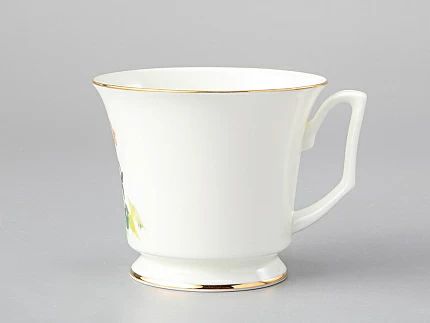 Чашка с блюдцем чайная форма Юлия рисунок Лето/Summer, арт. 81.29409.00.1 Чашка с блюдцем чайная форма Юлия рисунок Лето/Summer, арт. 81.29409.00.1