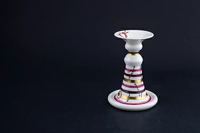 Подсвечник высокий Праздник, на форме Классика, арт 60.01209.00.1