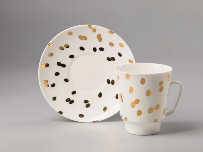 Чашка с блюдцем 165 мл, форма Майская, рисунок Румба , арт. 81.27992.00.1, 