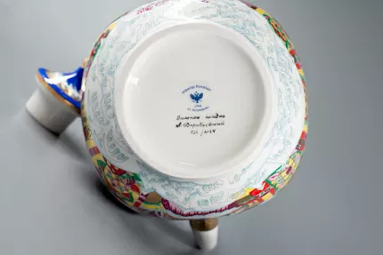 Чайник доливной Новгородский Зимняя сказка 2450 мл арт. 80.07342.00.1