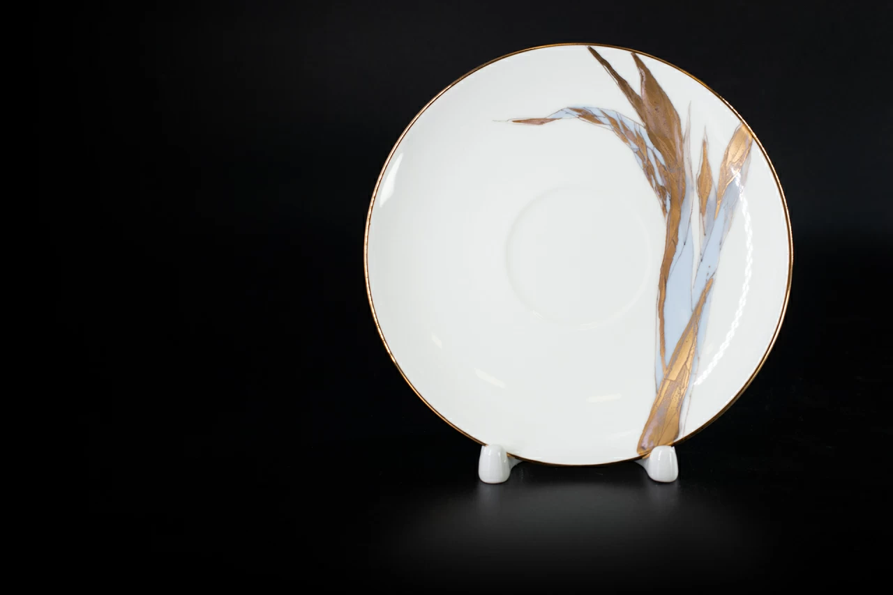 Чашка с блюдцем Любимые Цветы Модерна 4, на форме Весенняя, арт 61.21003.00.1, 