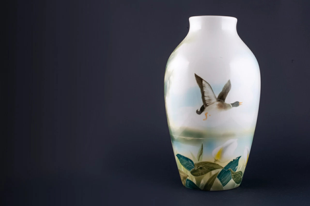 Ваза Полдень на форме Ламповая, арт 80.36220.00.1, 