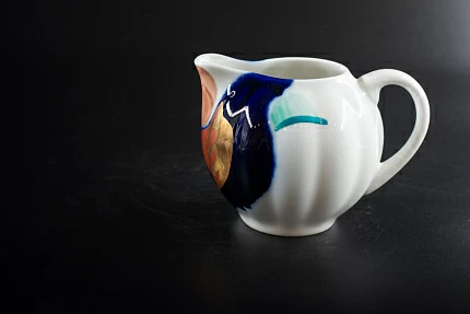 Сервиз кофейный на форме Тюльпан, Кобальтовые пятна, арт 61.20984.00.1