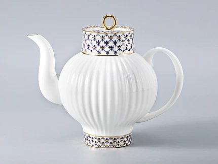 Сервиз чайный Волна Кобальтовая сетка, 6 персон 20 предметов, арт. 81.20893.00.1 Сервиз чайный Волна Кобальтовая сетка, 6 персон 20 предметов, арт. 81.20893.00.1