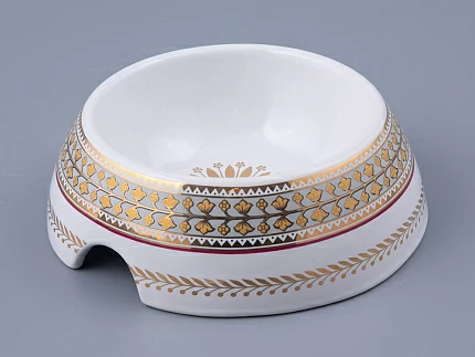 Миска для домашних животных в подарочной упаковке, рисунок Бельведер, арт 81.34253.00.1