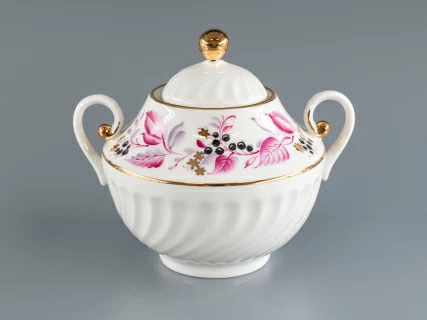 Сахарница форма Витая, рисунок Лесная ягода, арт 80.00595.00.1, 