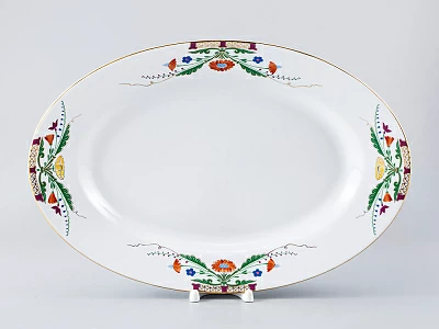 Блюдо овальное 400*275 Европейская Замоскворечье арт. 80.83039.00.1