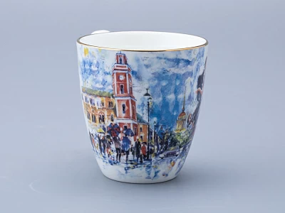 Бокал форма Вариации 450 мл рисунок Шпильки на Невском, арт 80.69966.00.1