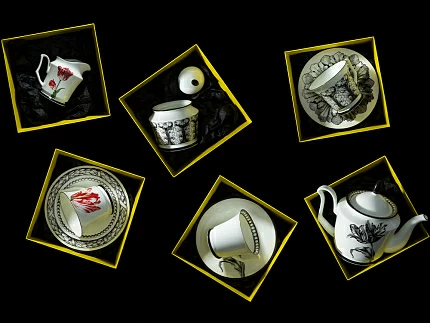 Подарочный набор чашка с блюдцем, форма Юлия рисунок Сысоев. Волшебный сад V арт. 81.30916.00.1 Подарочный набор чашка с блюдцем, форма Юлия рисунок Сысоев. Волшебный сад V арт. 81.30916.00.1