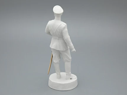 Скульптура Белогвардеец, в подарочной упаковке, рисунок Белый бисквит, арт 81.33428.00.1