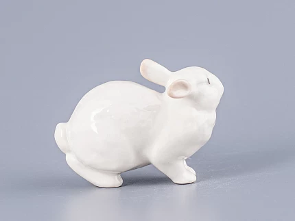 Скульптура Кролик ушастик белый арт. 82.68839.00.1 Скульптура Кролик ушастик белый арт. 82.68839.00.1