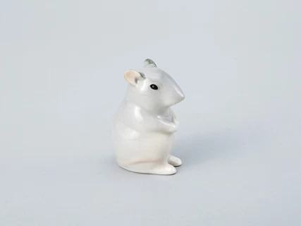 Скульптура форма Мышь малютка рисунок Серая арт. 82.61108.00.1, 