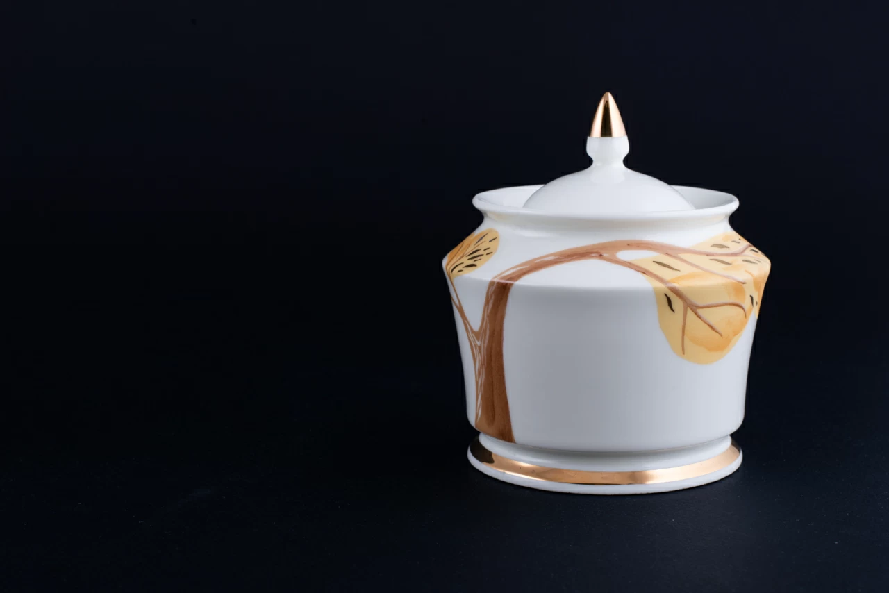 Сахарница Воспоминание о Петродворце на форме Юлия, арт 60.06577.00.1, 