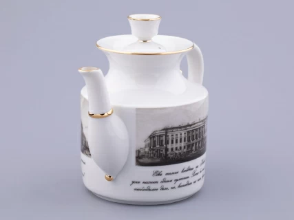 Сервиз чайный на 6 персон 15 предметов, форма Банкетная рисунок Великолепный Невский, арт. 81.32683.00.1, 