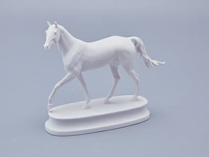 Скульптура в подарочной упаковке, форма Конь Ахалтекинский, рисунок Белый, арт. 81.18627.00.1