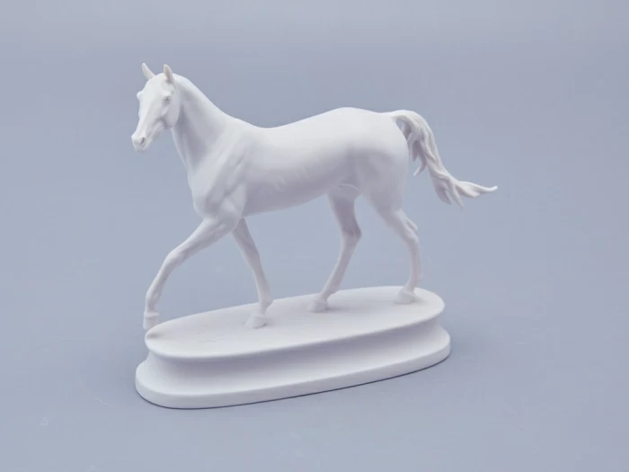 Скульптура в подарочной упаковке, форма Конь Ахалтекинский, рисунок Белый, арт. 81.18627.00.1, 